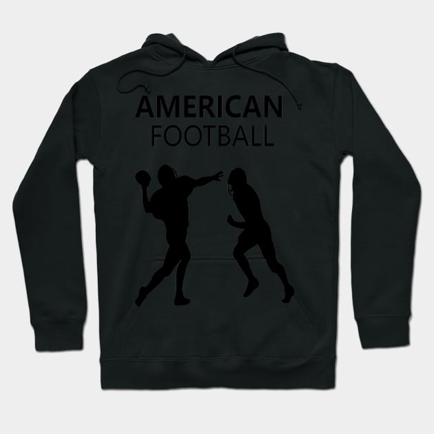 AMERICAN FOOTBALL PLAYER Hoodie by dreamerr90